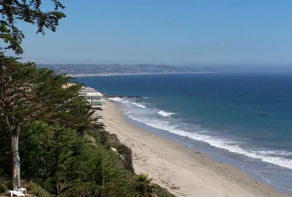 Broad Beach in Malibu, CA