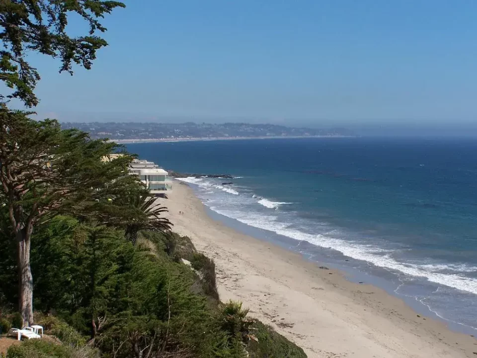 Broad Beach in Malibu, CA