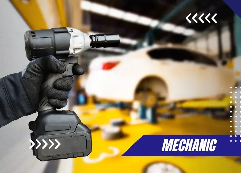 Cordless Impact Wrench for Mechanics